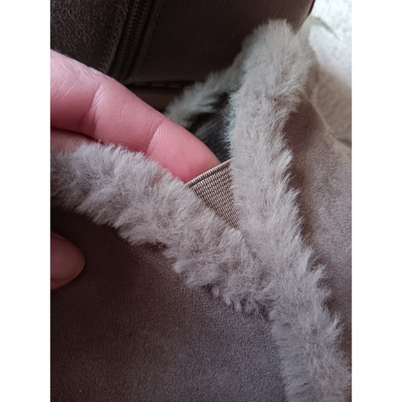 Wonder Nation Fur Beige Boots - Picture 6 of 8